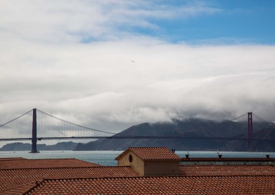 Fort Mason and Golden Gate Bridge