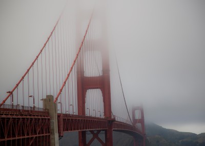 Golden Gate Bridge Fog 1